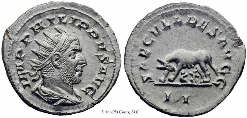 монета Древнего Рима