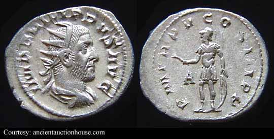 монета Древнего Рима