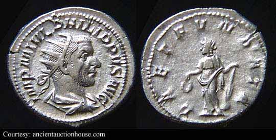 монета Древнего Рима