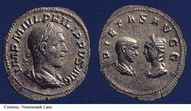 монета Древнего Рима