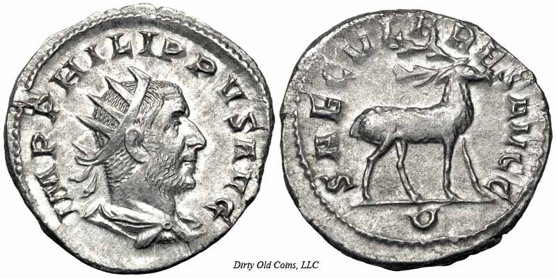 монета Древнего Рима