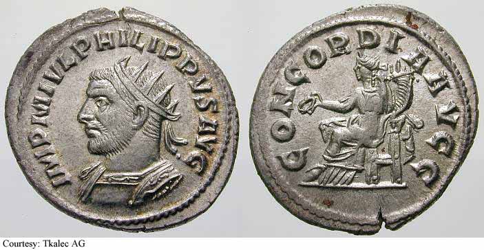 монета Древнего Рима