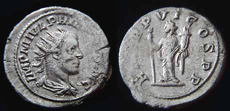 монета Древнего Рима