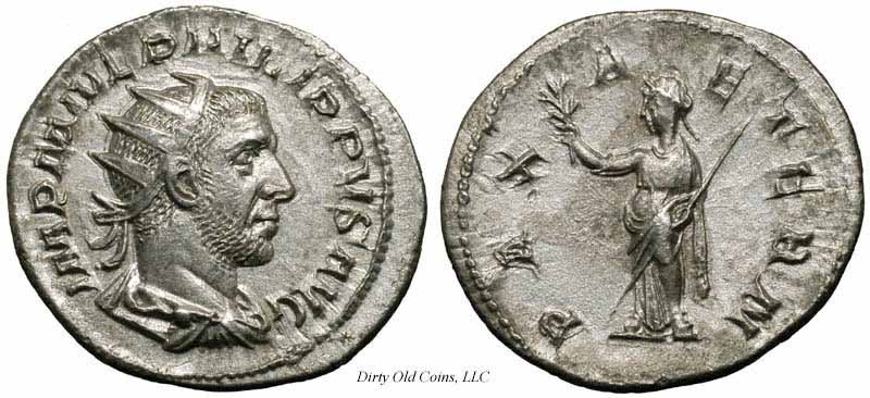 монета Древнего Рима