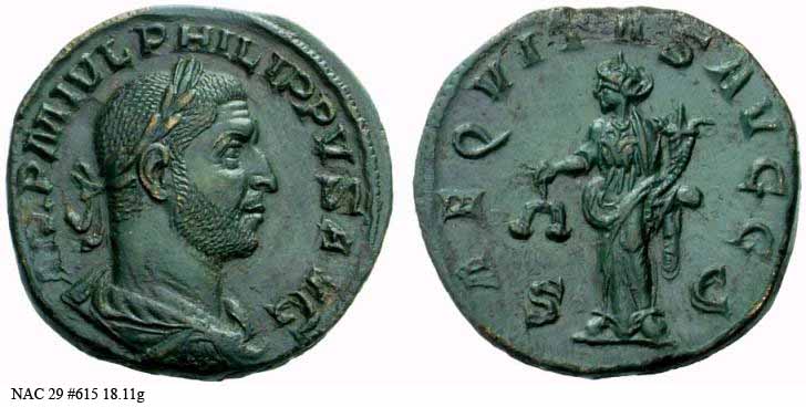 монета Древнего Рима