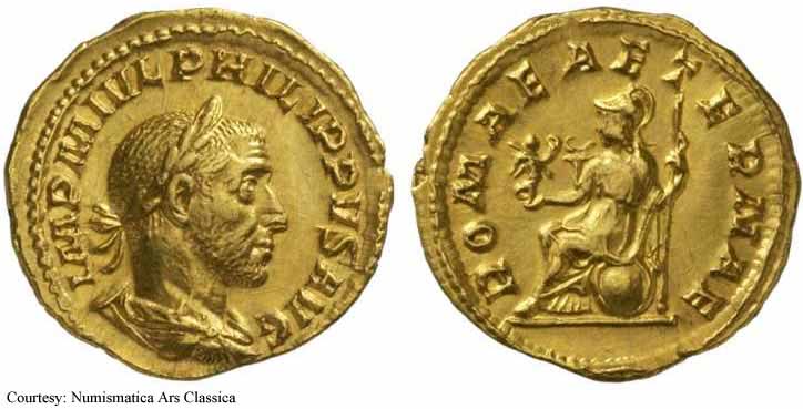 монета Древнего Рима