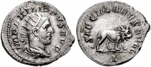 монета Древнего Рима