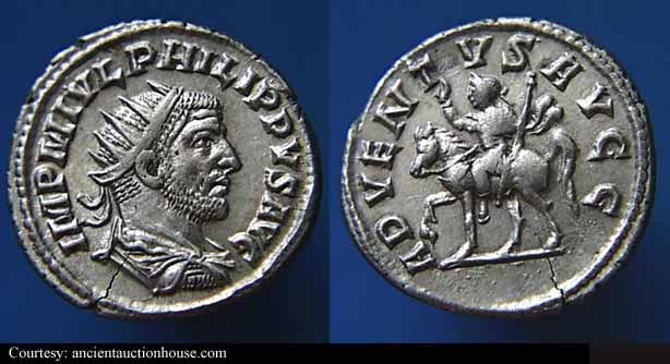 монета Древнего Рима