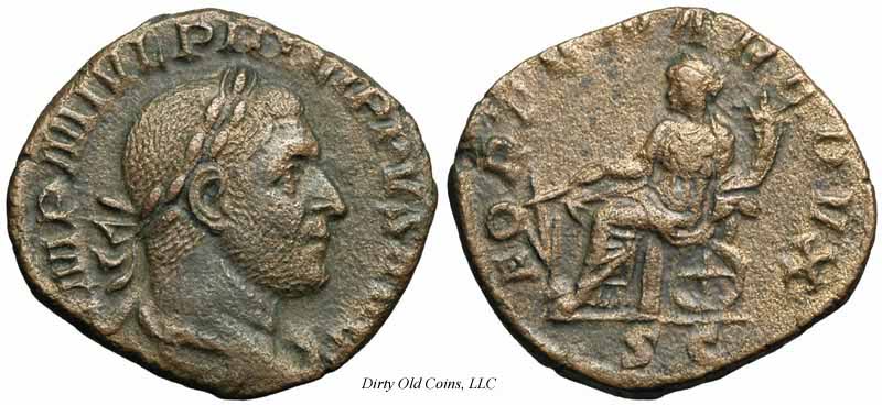 монета Древнего Рима