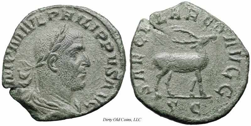 монета Древнего Рима