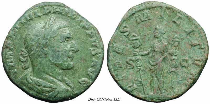 монета Древнего Рима