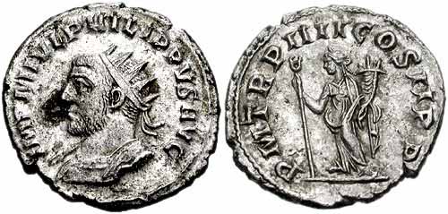 монета Древнего Рима