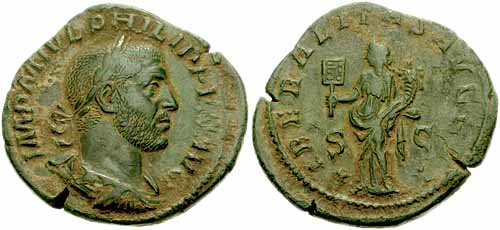 монета Древнего Рима