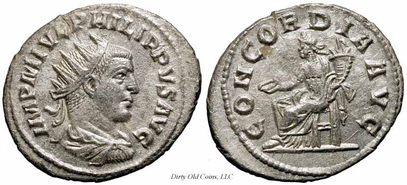 монета Древнего Рима