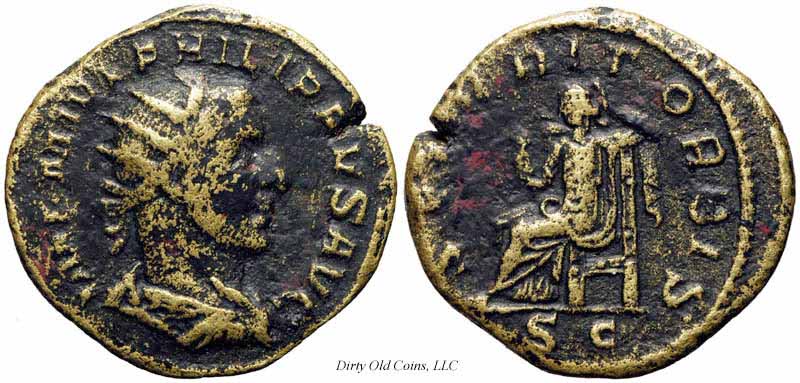 монета Древнего Рима