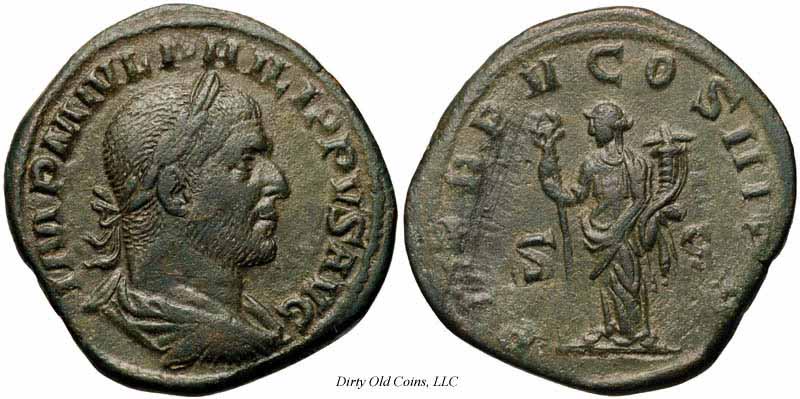 монета Древнего Рима