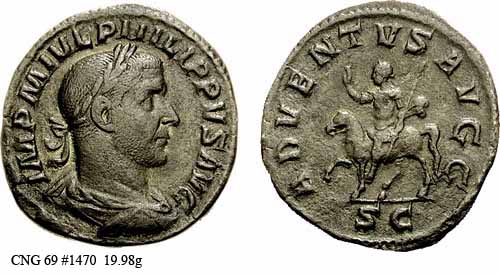 монета Древнего Рима