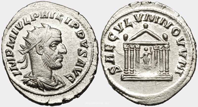 монета Древнего Рима