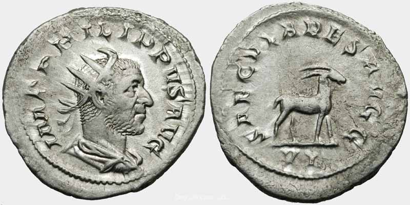 монета Древнего Рима