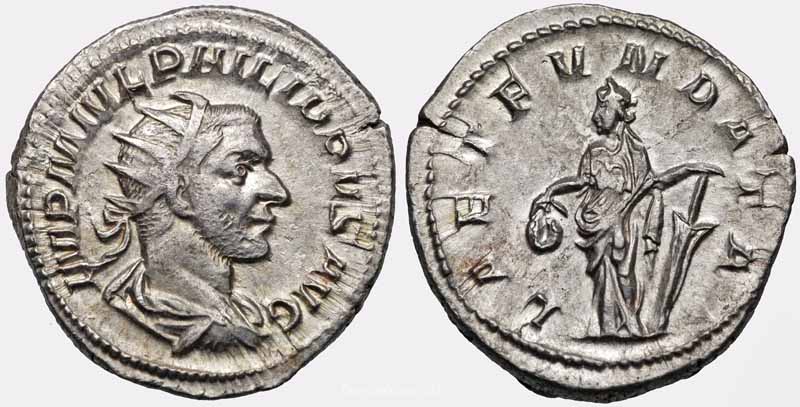 монета Древнего Рима