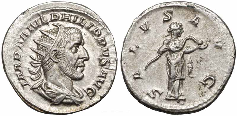 монета Древнего Рима