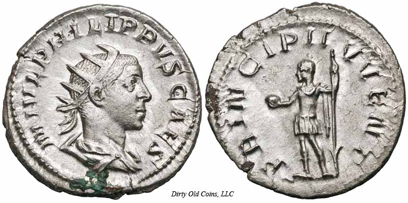 монета Древнего Рима