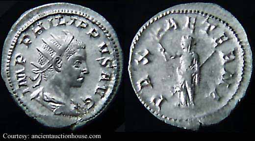 монета Древнего Рима