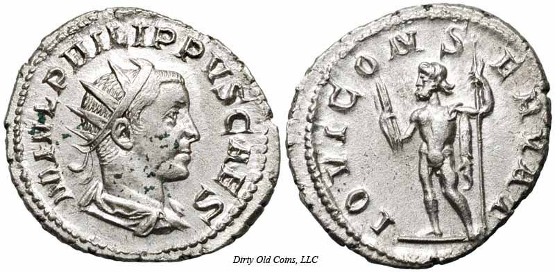 монета Древнего Рима