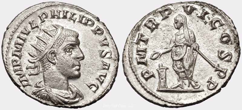 монета Древнего Рима