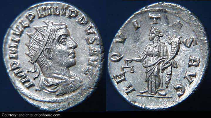 монета Древнего Рима