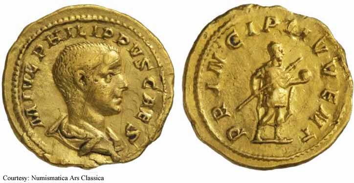 монета Древнего Рима