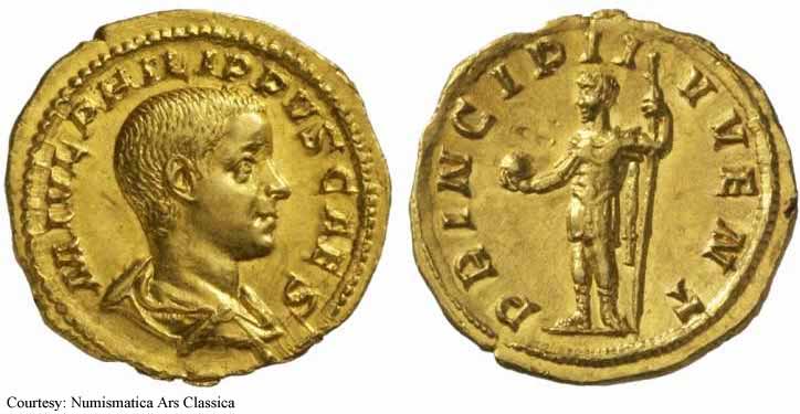 монета Древнего Рима