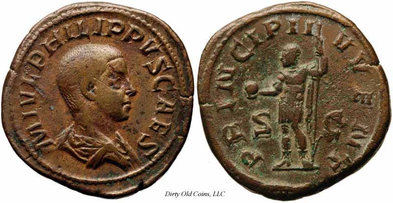 монета Древнего Рима