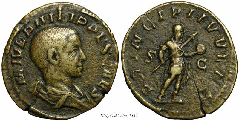 монета Древнего Рима