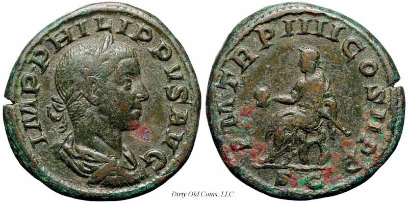 монета Древнего Рима