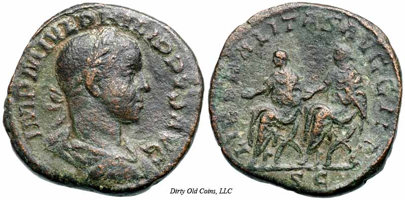 монета Древнего Рима