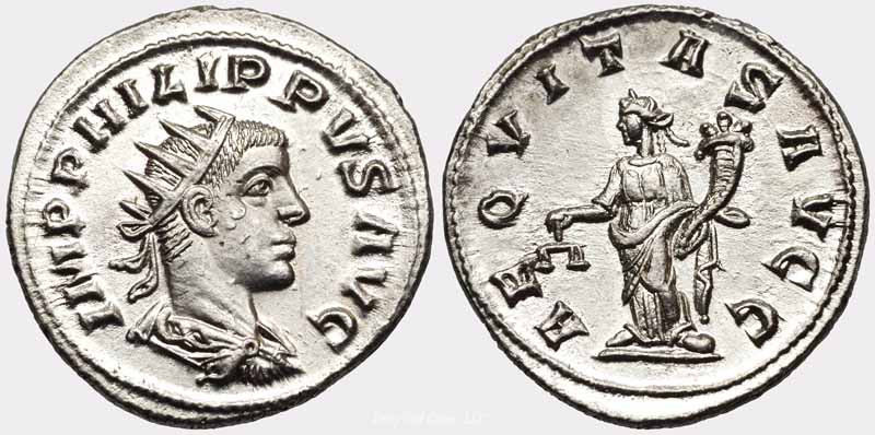 монета Древнего Рима