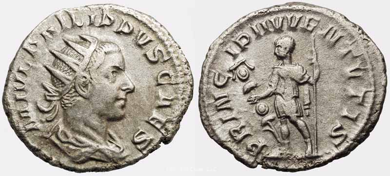 монета Древнего Рима