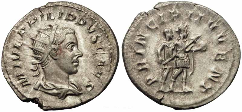 монета Древнего Рима