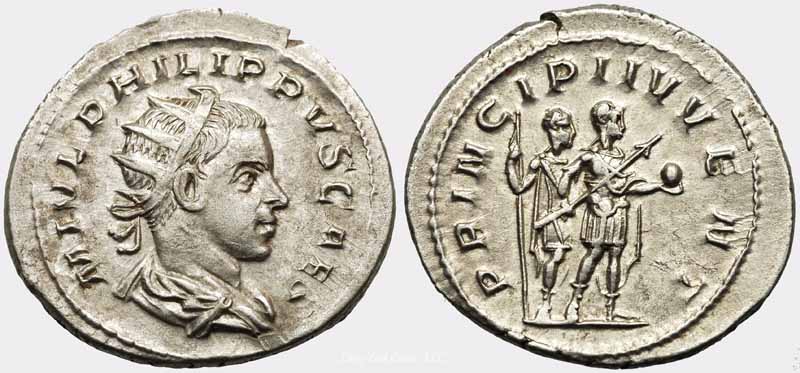 монета Древнего Рима