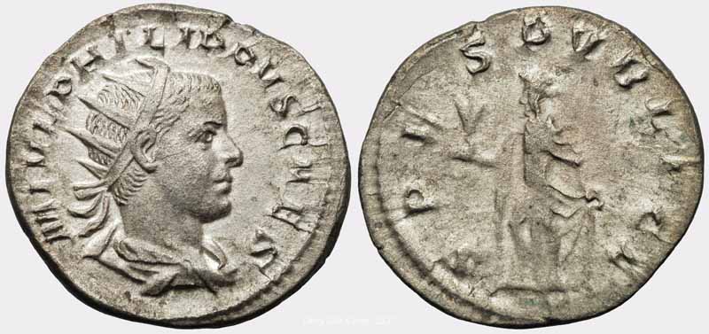 монета Древнего Рима