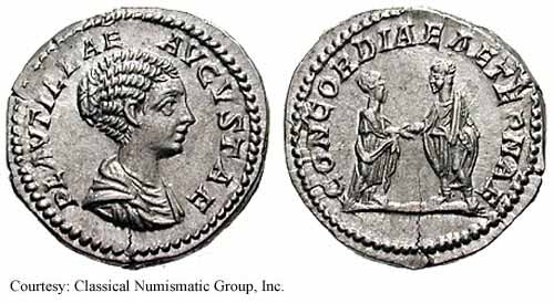 монета Древнего Рима