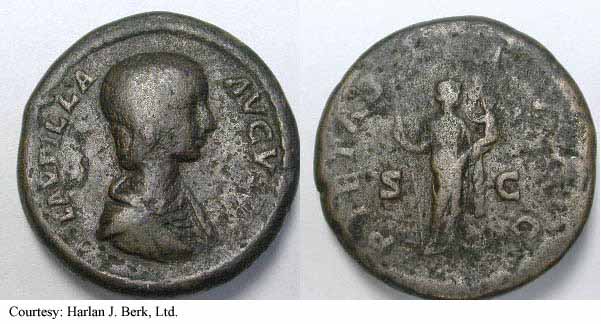 монета Древнего Рима