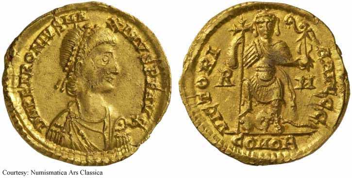 монета Древнего Рима