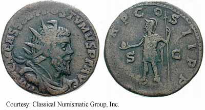 монета Древнего Рима