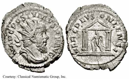 монета Древнего Рима