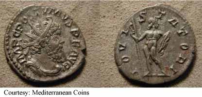 монета Древнего Рима