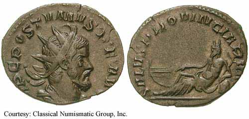 монета Древнего Рима