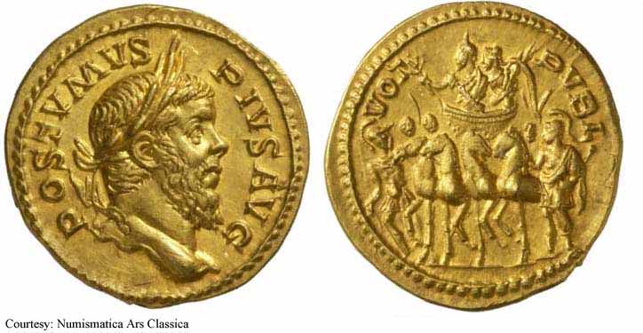 монета Древнего Рима