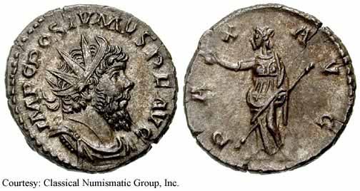 монета Древнего Рима